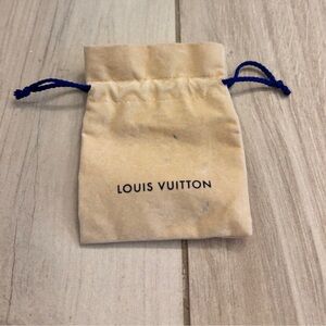 Louis Vuitton Small Jewelry Velvet Pouch Dust Bag New Fast Ship